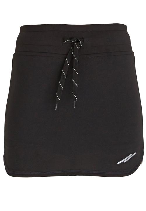 Lithe - Poly Spandex Mini Skirt Black