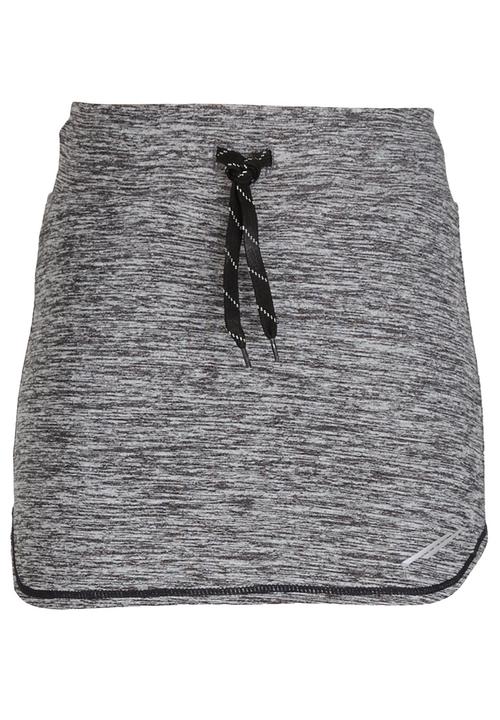 Lithe - Poly Spandex Mini Skirt Grey