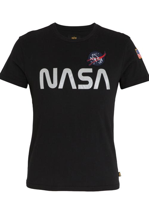 Alpha Industries - NASA T-Shirt Black