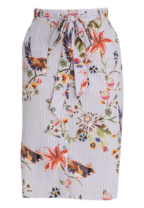 cath.nic - Tie Waist Printed Skirt Multi-colour