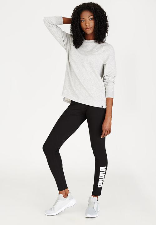 PUMA - Archive Logo Crew Mid Grey