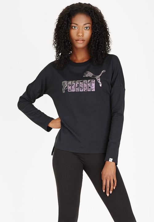 PUMA - Swan Crew Sweater Black