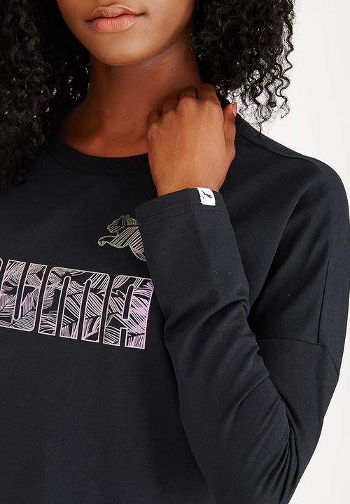 PUMA - Swan Crew Sweater Black