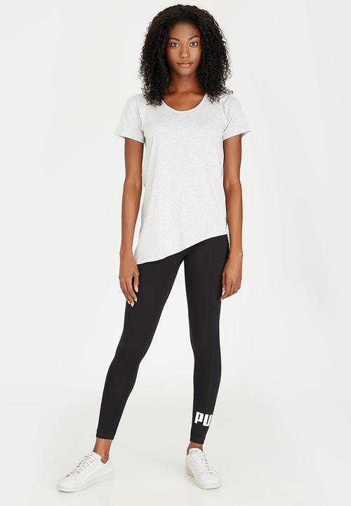 PUMA - Evo Side Knot Tee Mid Grey