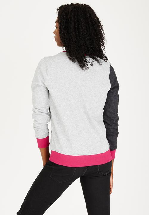 Fox - Libra Pullover Crew Mid Grey