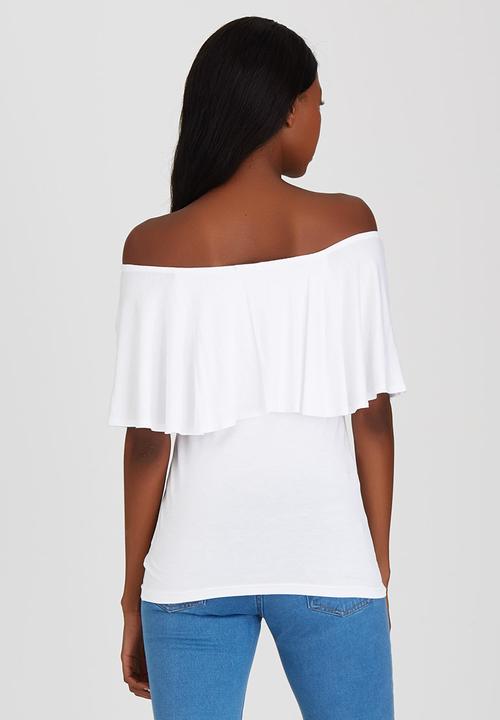 c(inch) - Bardot T-shirt White