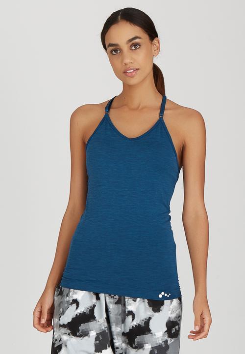 ONLY Play - Jewel Seamless Top Blue