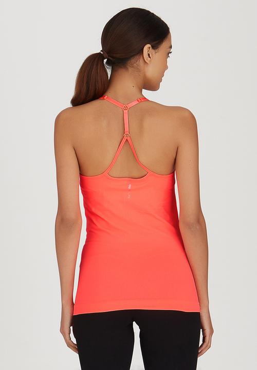 ONLY Play - Jewel Seamless Top Coral