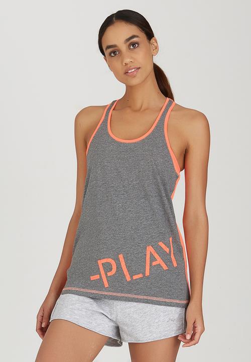 ONLY Play - Rosa Tank Top Grey