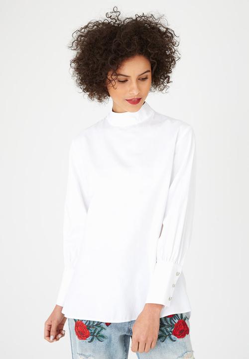 STYLE REPUBLIC - Structured Blouse White