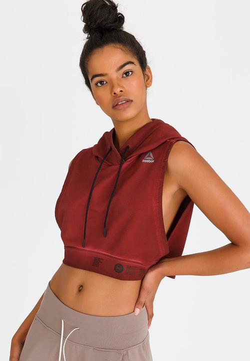 Reebok - Training Combat Glory Hoody Dark Red