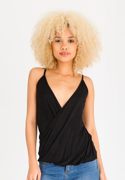 STYLE REPUBLIC - Wrap Cami Black