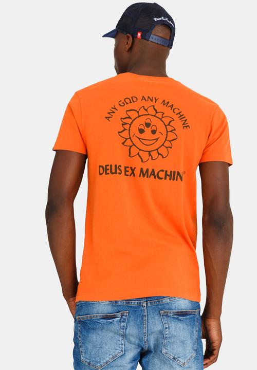 Deus Ex Machina - RA Crew Neck Tee Orange