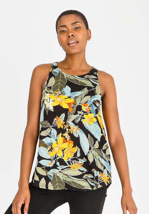 Kate Jordan - Zip Detail Vest Multi-colour