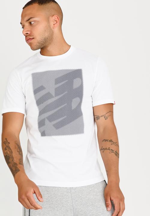 New Balance  - Essentials Matrix Tee White