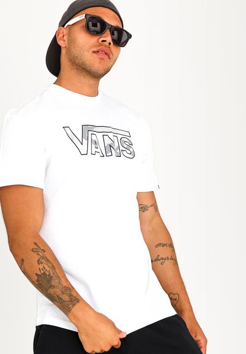Vans - Classic Logo Fill T Shirt White