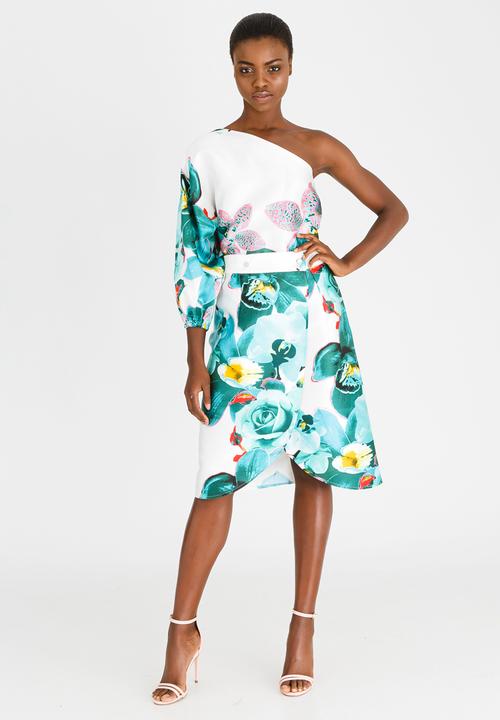 RUFF TUNG - Tula Wrap Skirt Green
