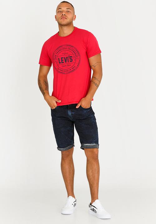 Levi’s® - Graphic Set-In-2 Circle Tee Red
