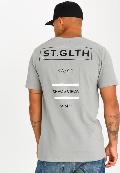 St Goliath - Phyfe Crew Neck Tee Grey