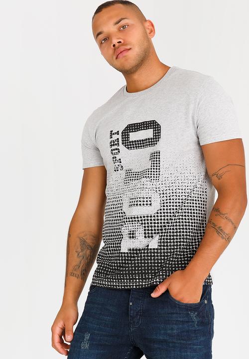 Polo Sport - Ombre Print Graphic T-Shirt Grey