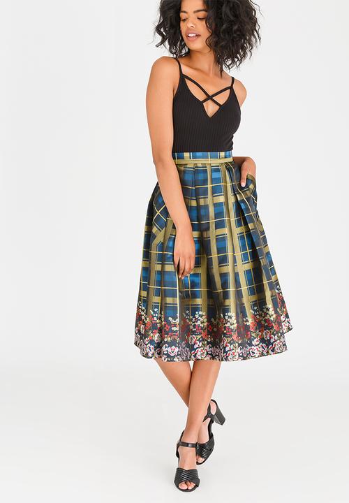 AMANDA LAIRD CHERRY - Malebogo Skirt Gold