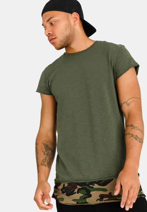 Jack & Jones - Toma Crew Neck Tee Khaki Green
