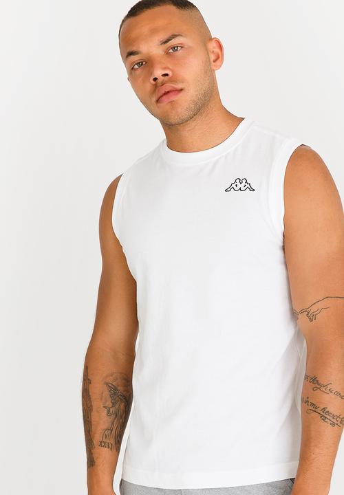 KAPPA - Cadwell Cotton Vest White