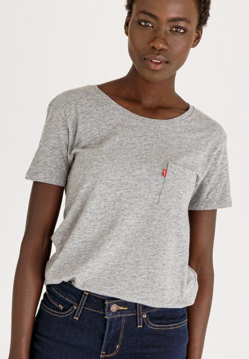 Levi’s® - Perfect Pocket Crew T-shirt Grey