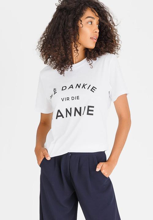 Mevrou & Co - Sê Dankie Vir die Tannie Tee White