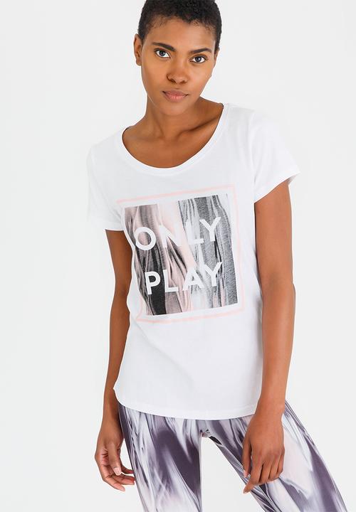 ONLY Play - Mici Regular Short Sleeve Tee White