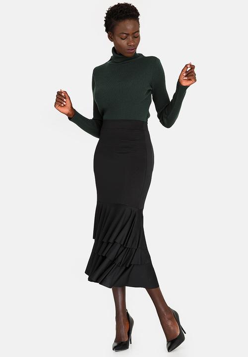 edit - Classic Long Sleeve Work Shirt Black