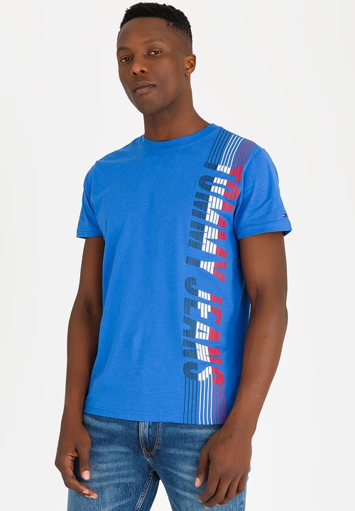 Tommy Hilfiger - Vertical Tee Blue