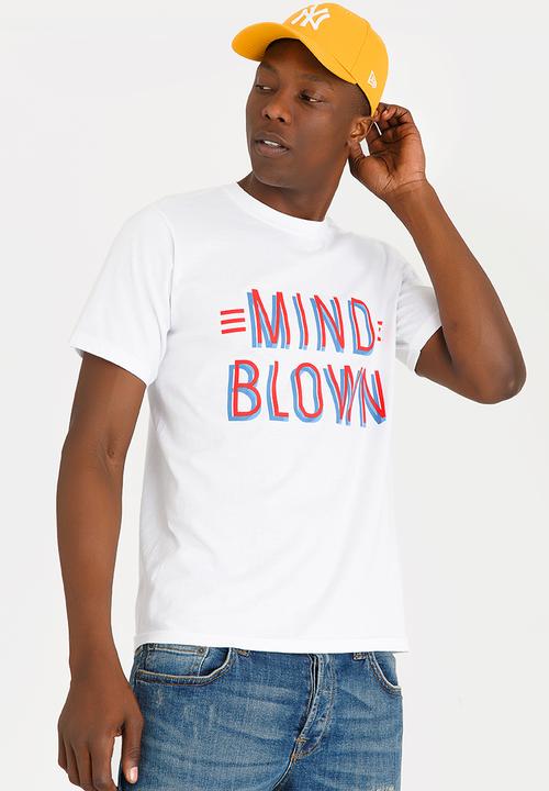STYLE REPUBLIC - Mind Blown Tee White