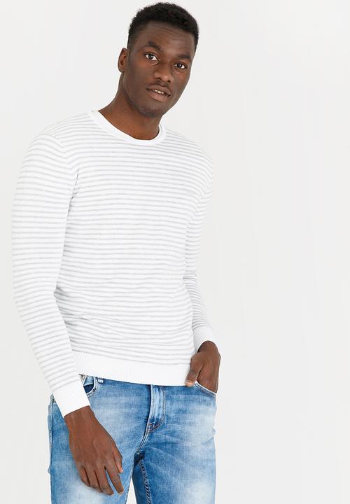 Sassoon - Stripe Sweater Grey