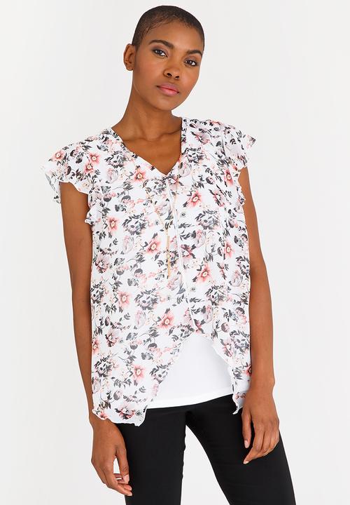edit - Sleeveless Blouse White