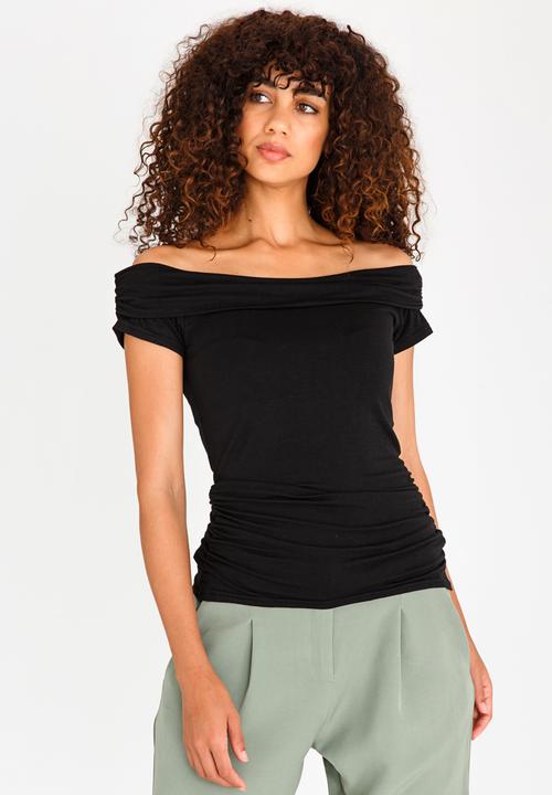 edit - Bardot T-shirt Black