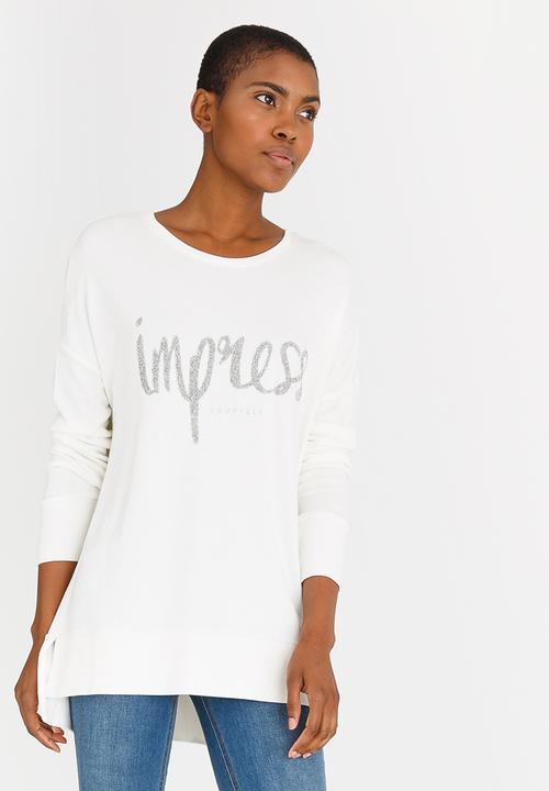 c(inch) - Sweat Top White