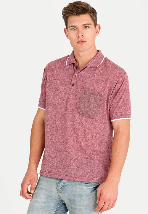 STYLE REPUBLIC - Golfer with Piping Detail Maroon