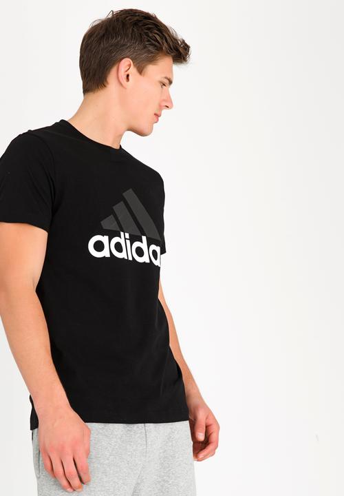 adidas Performance - Classic Linear Tee Black and White