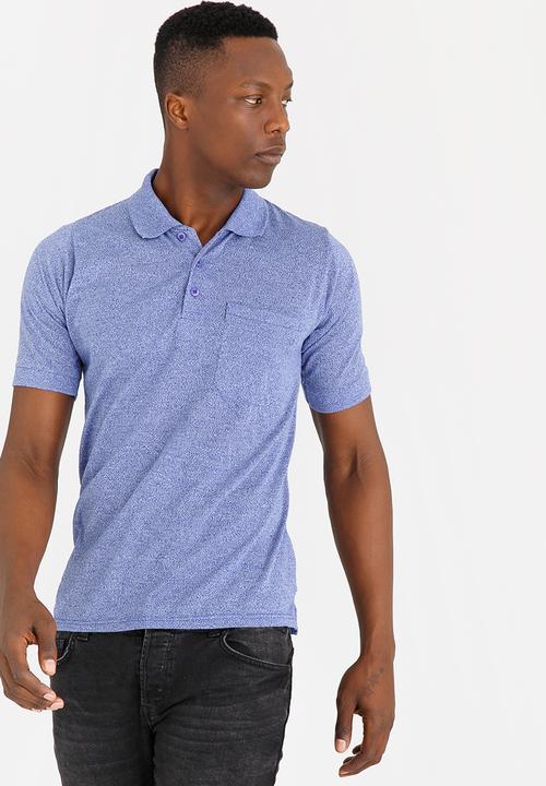 STYLE REPUBLIC - Pocket Detail Golfer Dark Purple