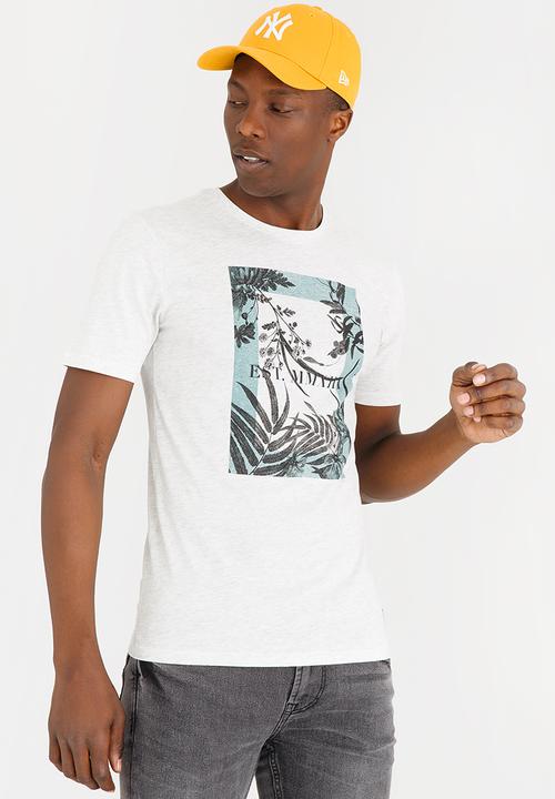 Only & Sons - Crew Neck Tee Pale Grey