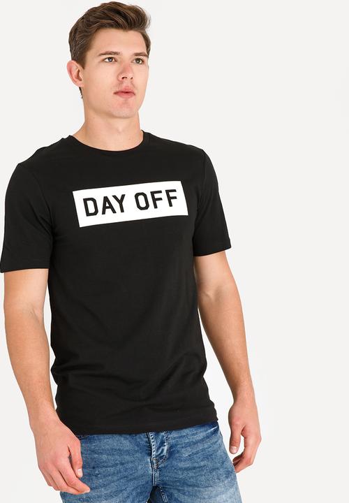 Jack & Jones - Crew neck tee - black
