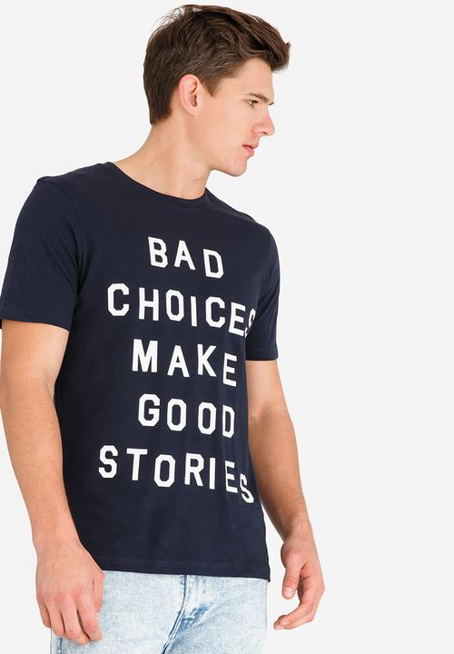 Jack & Jones - Crew neck tee - navy