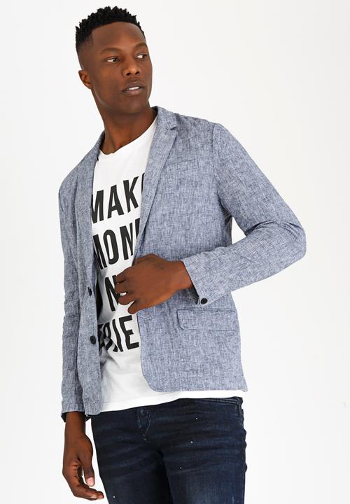 Only & Sons - Homer tailored blazer - blue 