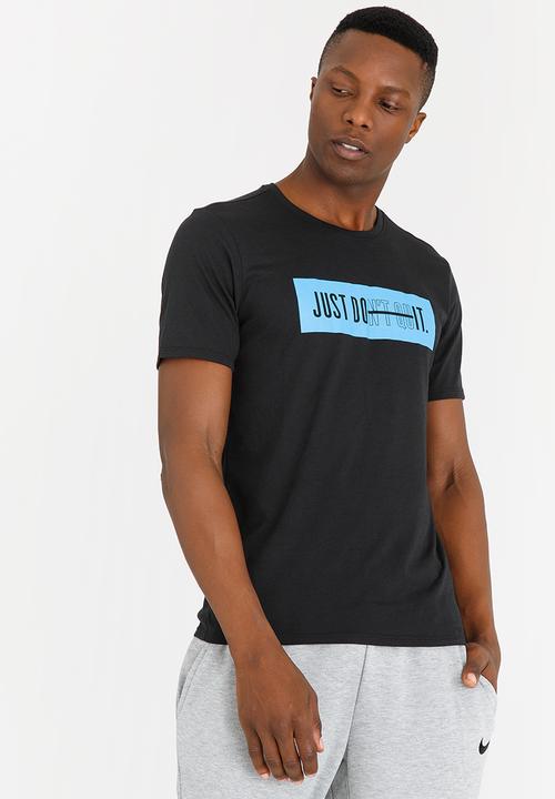 Nike - Nk Dry Tee DB Don't Quit Black