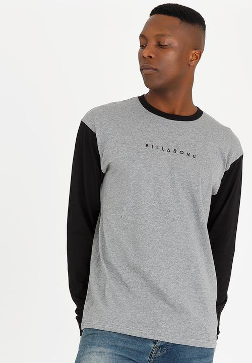 Billabong  - Word Smith Printed Tee Grey