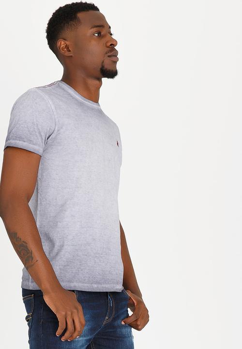 Polo Jeans Co. - Basic Garment Dyed Tee Grey