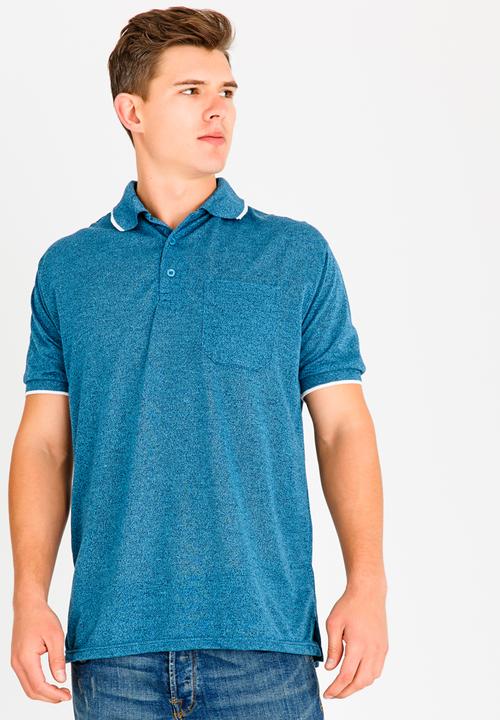 STYLE REPUBLIC - Golfer with Piping Detail Turquoise