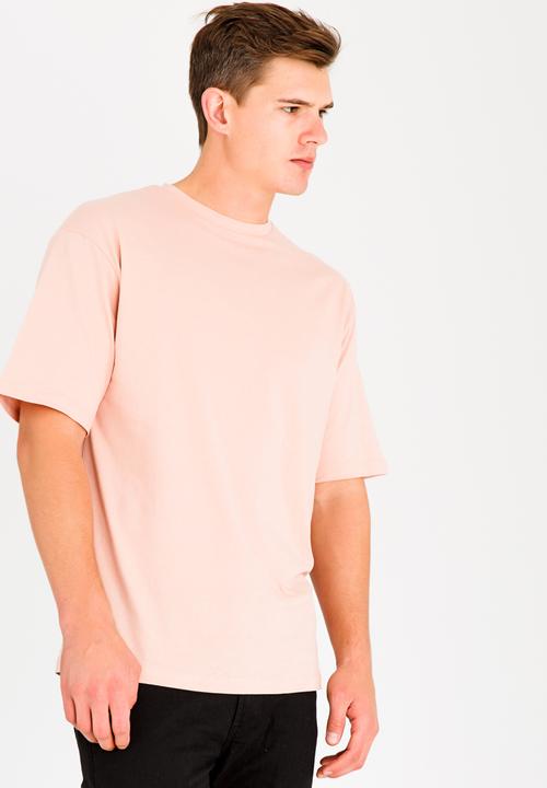 Only & Sons - Boxy Crew Neck Tee Pale Pink