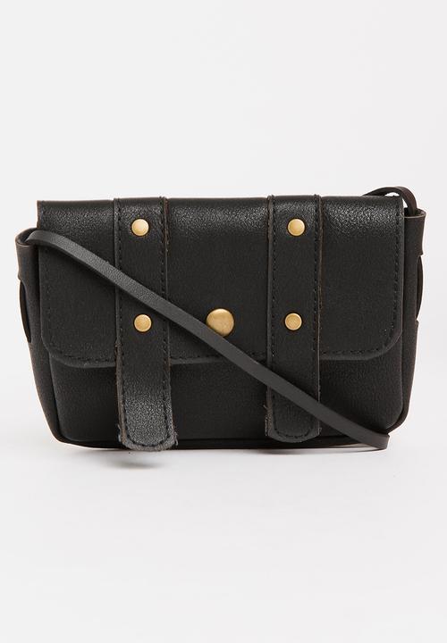 Pop Candy - Sling Bag with Studs Black